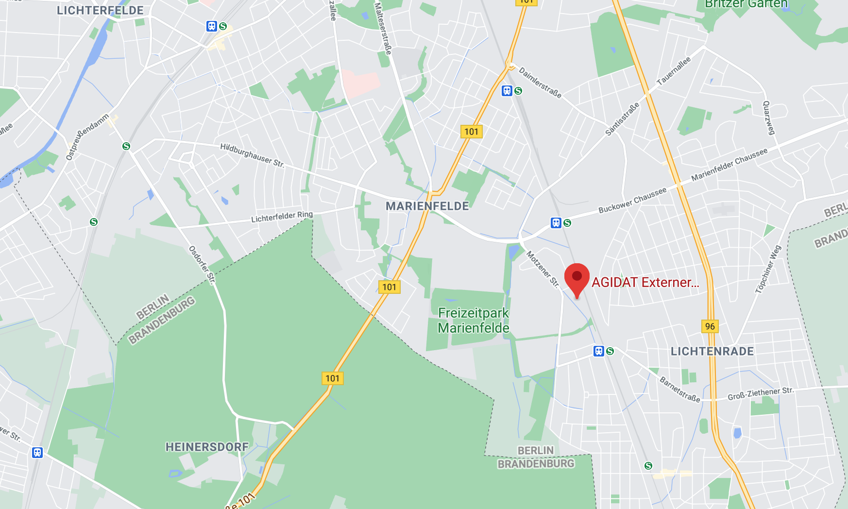 AGIDAT Standort